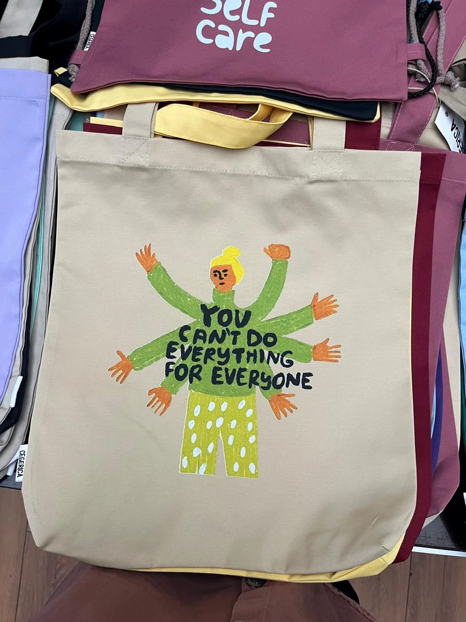 YOU CAN’T DO EVERYTHING FOR EVERYONE